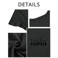 thumbnail image 6 of XCHQRTI Pumpkin Plus Size Women Tshirt Its Fall Yall Thanksgiving Short Sleeve Graphic Tees, 6 of 8