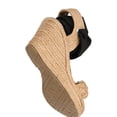 thumbnail image 3 of Alpargata De Plataforma Con Yute Ajuste Estilizado Para Mujer Color Negro Platonia GABRIELA-02-NEGRO, 3 of 6