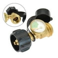 thumbnail image 6 of Brass Propane Tank Gauge Monitor Gas Level with Low and Refill Calibrations, 6 of 8
