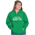 thumbnail image 3 of I Am The Master Dungeons Funny Gaming Zip Up Hoodie Men's Women's Brisco Brands 5X, 3 of 6