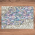 thumbnail image 6 of Ambesonne Flower Jigsaw Puzzle Durable Cardboard, Baroque Hydrangeas Swirls, 1000 pcs, Lilac and Cream, 6 of 6