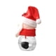 thumbnail image 4 of Wosthever Tarro de dulces de Navidad para niños, botella de almacenamiento de Papá Noel, tapa transparente, contenedor de aperitivos, caja de Kits de decoración para fiestas Papá Noel, 4 of 6