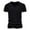 Black, variant on Coorders Men's & Big Men's Breathable Cotton Crewneck Tee Tops with Short Sleeves, Black, Size, M