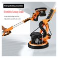 thumbnail image 3 of 9-inch Electric Drywall Sander 225MM Wall Grinding Machine Putty Dustless Self -vacuum LED Long Rod Polishing Sand Paper Machine ,Low Vibration, 3 of 7