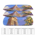 thumbnail image 2 of 3 Pcs Soft Bedding Set, Includes 1 Duvet Cover with Zipper And 2 Pillow,Shams Eiffel Tower King(102"×90"), 2 of 8