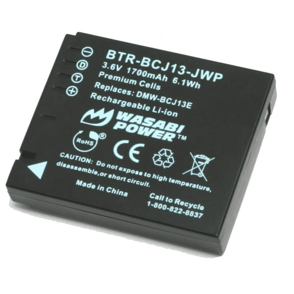 Wasabi Power Battery for Panasonic DMW-BCJ13