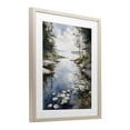 thumbnail image 2 of Stupell Industries Rustic Lodge Lilypad Inlet Reflection Birch Framed Print Under Glass, 13 x 16, by Franklyn Gregory, 2 of 8
