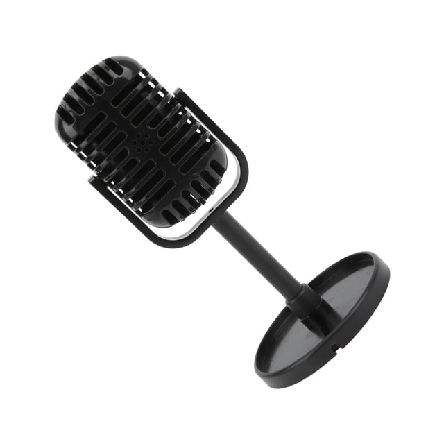 Classic Prop Microphone withDesign for Dance Shows, Practice, and Filming