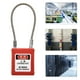 thumbnail image 4 of Candado de bloqueo ANGGREK bloqueo de etiquetado resistente a los rayos UV aislamiento para ingeniería doméstica rojo, 4 of 8