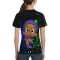 thumbnail image 5 of Bubble Guppies Goby Teen T-Shirt Crewneck Short Sleeve Double-Sided Print Summer Tee Shirts Top For Youth Boys Girls Children Medium, 5 of 7
