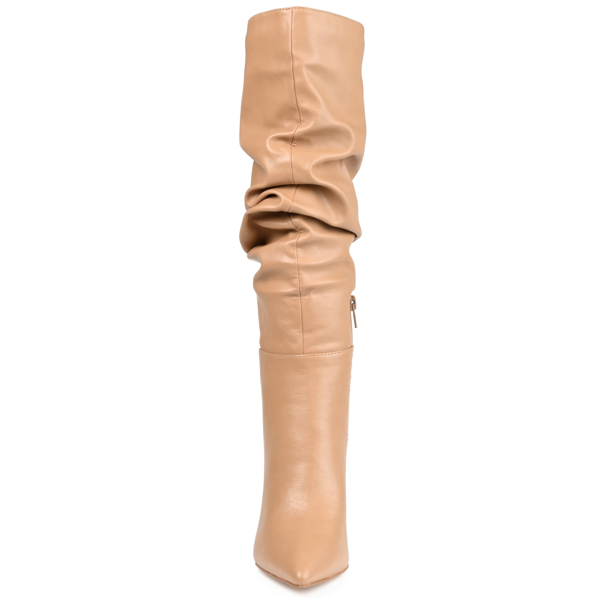 Journee Womens Sarie Extra Wide Calf Stiletto Knee High Boots
