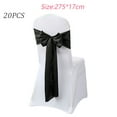thumbnail image 2 of 20Pcs Satin Chair Sashes Bow sash for Wedding Birthday Party, Graduations, Chair Sashes Banquets Chair Decorations, 2 of 6