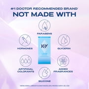 K-Y Water Based Personal Lubricant, Lube For Sexual Wellness, Vaginal Moisturizer, 2.5 fl oz