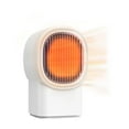 thumbnail image 1 of leyfeng Calentador de espacio Calentadores eléctricos portátiles Mini calentador de escritorio Calefacción rápida y silenciosa Protección contra sobrecalentamiento para, 1 of 8