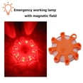 thumbnail image 3 of Mini 8LED Luz de advertencia Luces de trabajo de emergencia Linterna magnética (Rojo) Likrtyny Iluminación del hogar multifuncional, 3 of 8