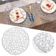 thumbnail image 4 of Manteles individuales para mesa de comedor Manteles individuales resistentes al calor Manteles para mesa de cocina Fáciles de Plata, 4 of 9