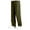 Army Green, variant on Uniform Pants for Boys Elastic Waist Straight Leg Boys Loose Fit Navy School Uniform Pants Back to School Clothes Size 7-16 Years