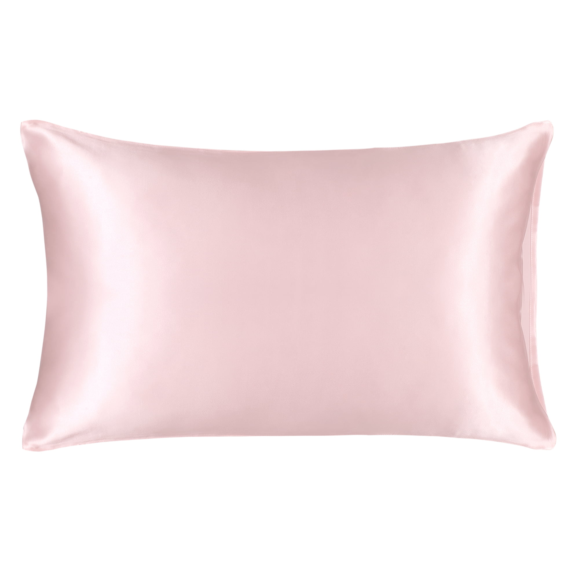 2packs Satin Silk Pillowcase Pillow Case Cover King Queen Standard Cushion Cover 