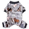 thumbnail image 2 of Pyjamas Doux et Confortable pour Petits Chiens Chiot Automne et Costume d'Hiver, 2 of 6