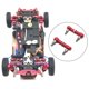 thumbnail image 3 of 2 varillas de tracción para varillaje de dirección de coche RC 1/28 para Wltoys K969 K979, piezas mejoradas rojo, 3 of 9