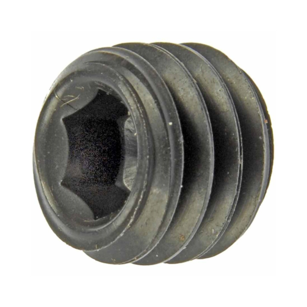 KarParts360 Multi-Purpose Screw | Steel | Black | Hex Drive | Set Screw Type | 5/16 Inches Overall Length
