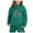 Dark Green, variant on Toddler Girls' Sweatsuit Cartoon Cat Print Hoodie Sweatpants Outfits, Sizes 2-3T