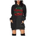 thumbnail image 2 of WEAIXIMIUNG Sweat-Shirt Maman Grande Taille Femme Décontracté Col Rond Imprimé Arbre de Noël, 2 of 3