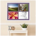 thumbnail image 2 of ArtToFrames Collage Photo Picture Frame with 4 - 12x16 Openings, Framed in White with Grape and Black Mats (CDM-3966-3), 2 of 8