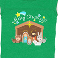 thumbnail image 4 of Inktastic Merry Christmas Cute Nativity Scene Boys or Girls Baby Bodysuit, 4 of 5