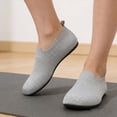 thumbnail image 6 of Win s Way Women's Slip-On Sneakers for Yoga, Breathable Home Gym Fitness Training Walking Shoes, 6 of 9