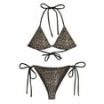 thumbnail image 2 of Bold and Sexy Leopard Print Triangle Bikini, 2 of 5