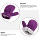 thumbnail image 4 of Qarigey Juego de manoplas para sombreros Buena resistencia a las arrugas Gorras Guantes Kits Suministros de ropa Regalos de cumpleaños para Sombreros morado oscuro, 4 of 6