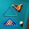 thumbnail image 1 of Colaxi Billiard Triangle Rack Frame, Women Men Equipment Accessories Snooker Triangle Rack Ball Holder, for Bar Home Billiards Table Blue, 1 of 8