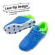 thumbnail image 4 of Tacos de Fútbol DREAM PAIRS Talla 10 para Niños Pequeños Royal Limón Verde, 4 of 5