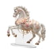 thumbnail image 4 of Escultura acrílica en forma de caballo 2D para estantería, festival y sala de estar. Rosa, 4 of 9