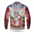 thumbnail image 2 of My Cat is My Valentine Cute Devon Rex in Gift Box All Over Print 3D Baseball Jacket Cat Lover Kitten Owner Gifts Bomber Jacket Softball - 3006, 2 of 6