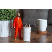 Breaking Bad Walter White In Orange Hazmat Suit Figure | Measures 6 Inches Tall