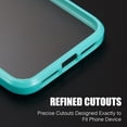 thumbnail image 4 of Dream Wireless FTCIPXR-ACL-TLCL Fusion Candy TPU with Clear Acrylic Back Plate for iPhone XR - Teal, 4 of 6