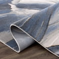 thumbnail image 4 of Abani Regal Collection Area Rug Mid Century Modern Bedroom Living Room Decor Floor Rug 5 x 8 Blue Grey, 4 of 8