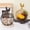 Yellow, variant on ZFSBZBS Chicken Egg Holder: Decorative Wire Basket With Handle Lid - Countertop Fruit Bowl Christmas Table Centerpiece Storage Bin Kitchen Pantry Organizer For Snacks Candy,Yellow