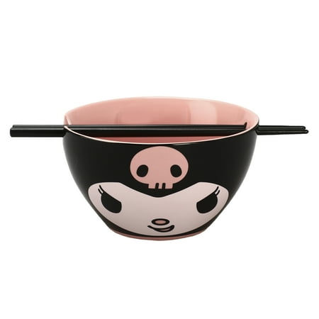 

Sanrio Kuromi 20 oz Ramen Bowl With Chopsticks