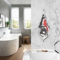 thumbnail image 2 of Yayeee 2 Pack Hand Towels for Bathroom 100% Cotton 16" x 28" Soft Absorbent Kitchen Towel, Black Streets, 2 of 7