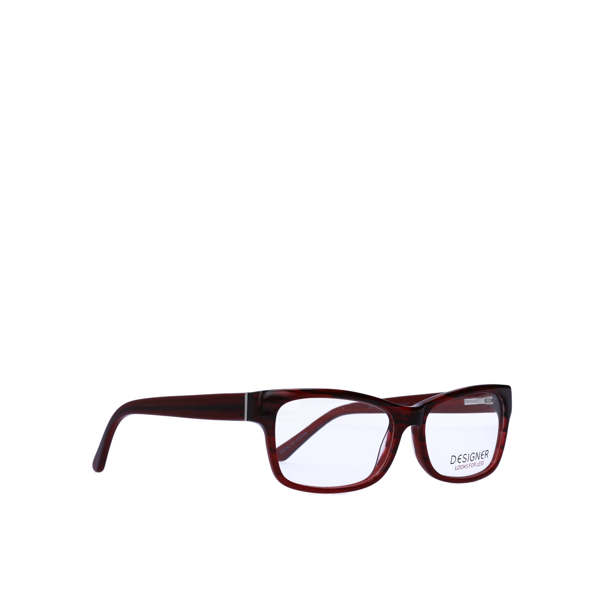 Trend By Dna Women's Rx'able Eyeglasses, A4022, Red Stripe, 54-15-135