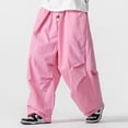 thumbnail image 2 of Men's Casual Summer Cargo Pants Wide Leg Pants, 2 of 6