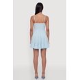 thumbnail image 4 of Women's Crochet Detail Tiered Ruffle Trim Dress, 4 of 4