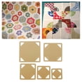 thumbnail image 1 of Conjunto de 5 plantillas de acolchado de acrílico para Manualidades y costura, 1 of 8