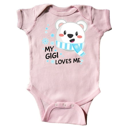 

Inktastic My Gigi Loves me- polar bear Gift Baby Boy or Baby Girl Bodysuit