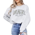 thumbnail image 2 of Camo Made for More Sweatshirt for Women Christian Inspirational Faith Pullover Gift Gray Sweatshirt Adult Small, 2 of 7