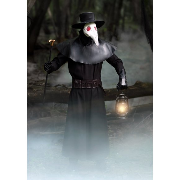 Adult Plus Size Plague Doctor Costume