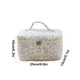 thumbnail image 3 of Bolsa de Viaje Ganfancp para Mujeres Cosméticos Impermeable Estampado de Rombos Multifuncional, 3 of 6